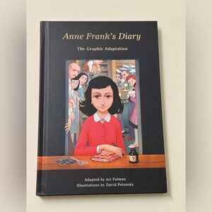 First Edition Hardcover ANNE FRANK’S DIARY The Graphic Adaptation by Ari Folman